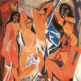 Пабло Пікассо: Авіньйонські дівчата (1907, Кубізм)