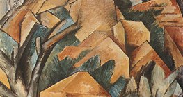 Жорж Брак: Будинки в Лєстак (1908, Кубізм)