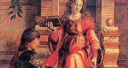 Юстус ван Гент: Музика (1476)