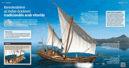 Indian Ocean Trade: Traditional Arab Sailboats