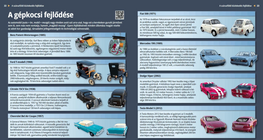 The Development of Automobiles