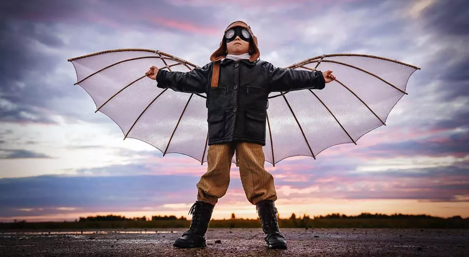 Як люди підкорювати повітря?