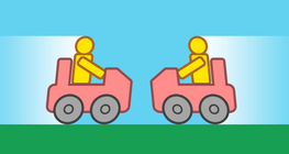 Head-on collision of cars II.