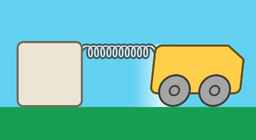 When does a box pulled horizontally turn over?