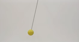 Motion of a mathematical pendulum (basic)