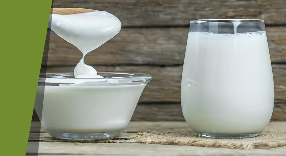 Молоко знежирене