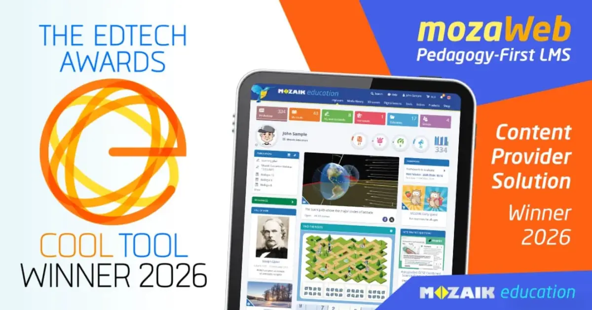 EDTECH AWARDS 2026 відзначили mozaWeb