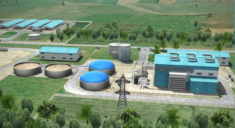 Біогазова електростанція