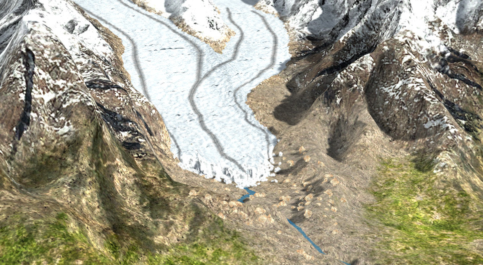 Льодовик (середній рівень)