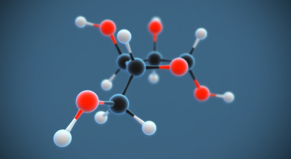 Бета-D-рибоза (C₅H₁₀O₅)