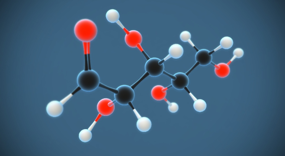 D-рибоза (C₅H₁₀O₅)