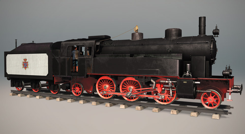Паровий локомотив BR Standard Class 3 2-6-2T