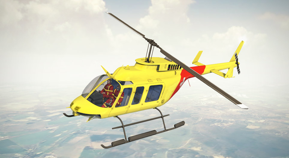Вертоліт (BELL 206 Long Ranger)