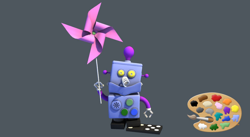 Розмальовка у 3D