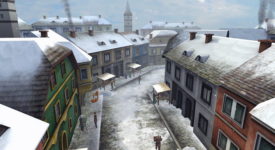 Середньовічне місто в Центральній Європі