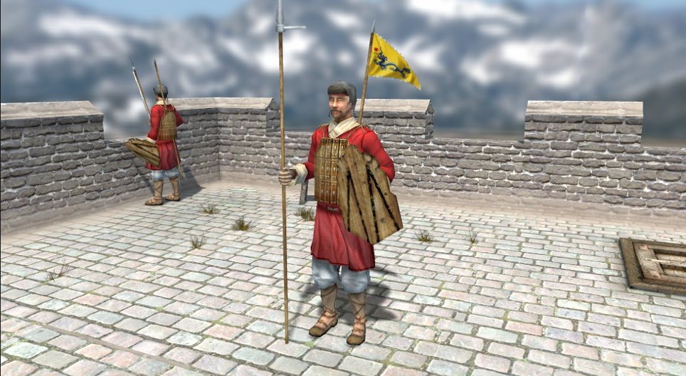 Середньовічний китайський воїн