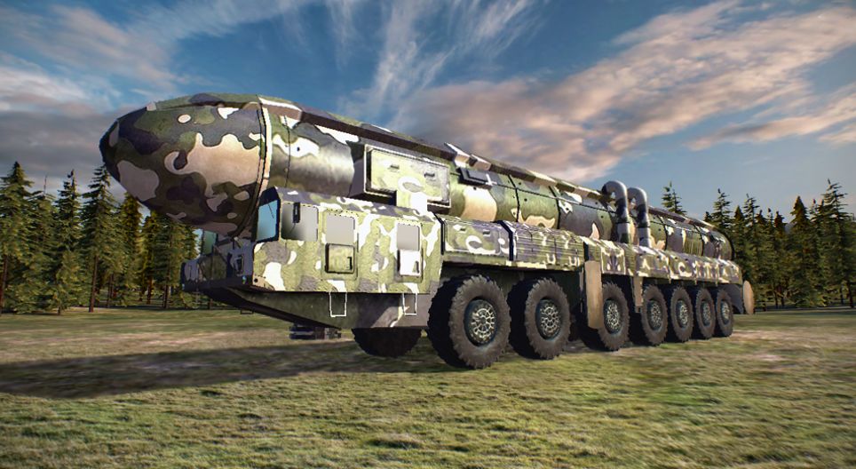 Міжконтинентальна балістична ракета РТ-2ПМ ˝Тополь˝ (СРСР, 1985 р.)