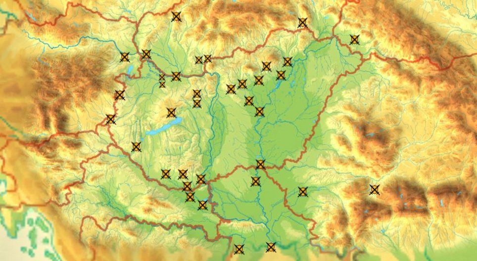 Історична топографія (битви історії Угорщини)
