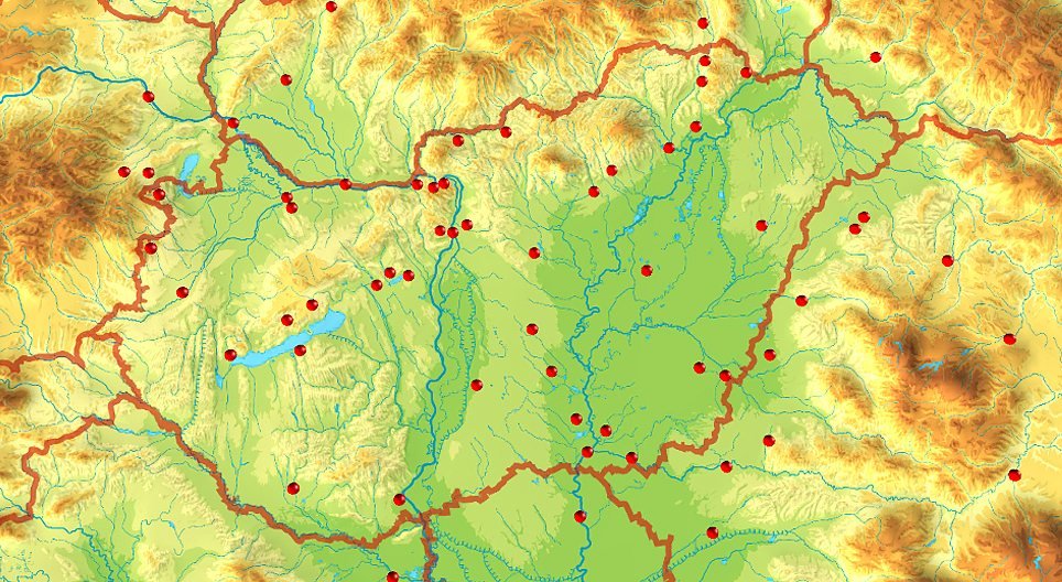 Історична топографія (відомі особистості, історія Угорщини)