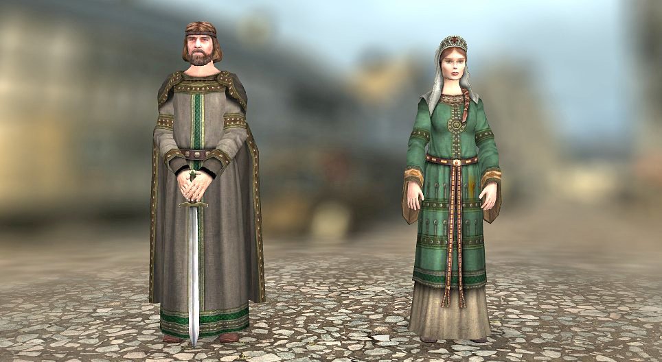 Одяг (Західна Європа, 10-12 століття)