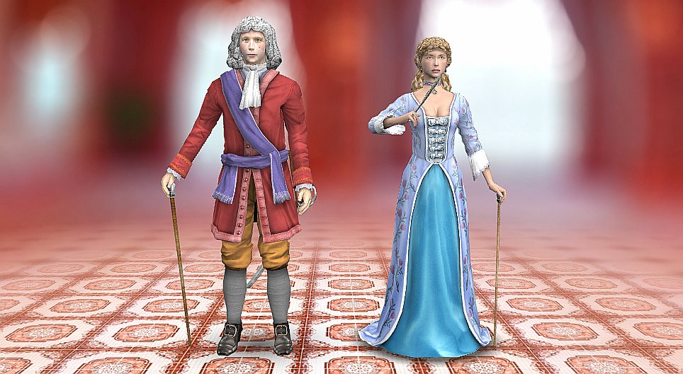 Одяг (Західна Європа, 17 століття)